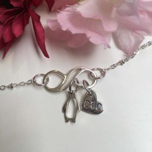 Colgante Plata Pinguino